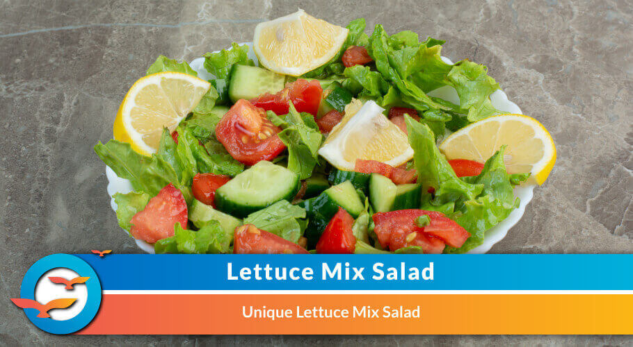 Lettuce salad image