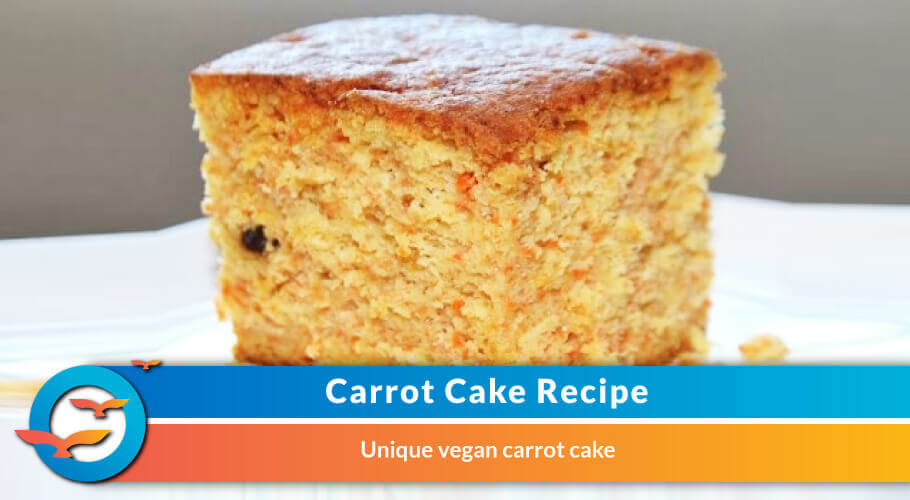 Vegan Carrot Cake Loaf - The Little Blog Of Vegan