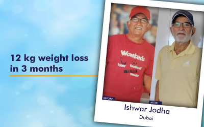 Weight Loss Story: 12 kg lost in 3 month