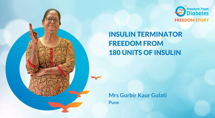 Mrs Gurbir Kaur Diabetes Reversal Success Story