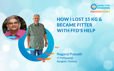 Weight Loss success story of nagraj prasadh