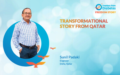 Mr.Sunil Padaki (Qatar): FFD saved my health and Money