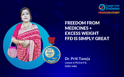 Diabetes Patient Success Story of Priti taneja