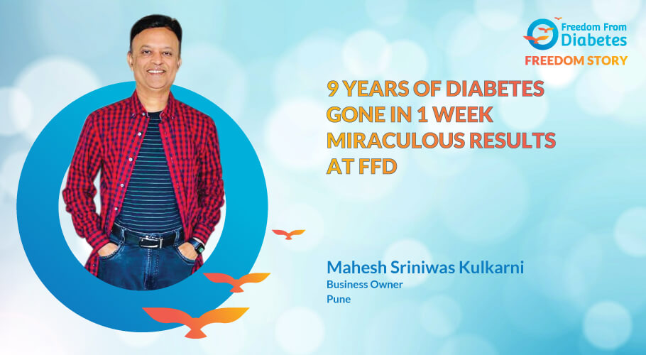 9 Years of Diabetes Gone in Just 1 Week
