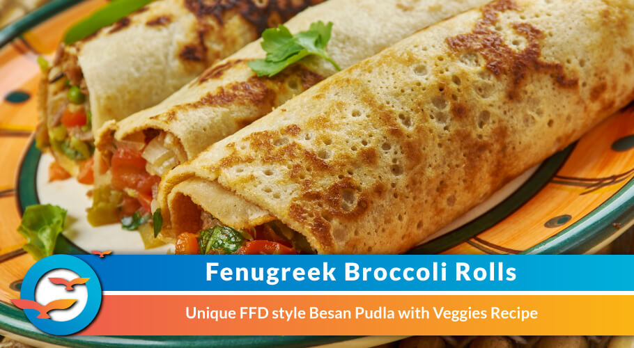 Fenugreek Broccoli Roll