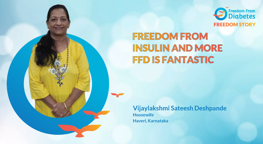 Free From Insulin on the Very 14th Day of following FFD's Diabetes Reversal Program