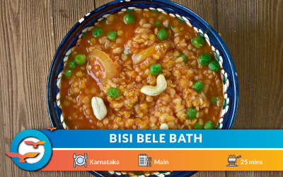 Easy Bisi Bele Bath Recipe