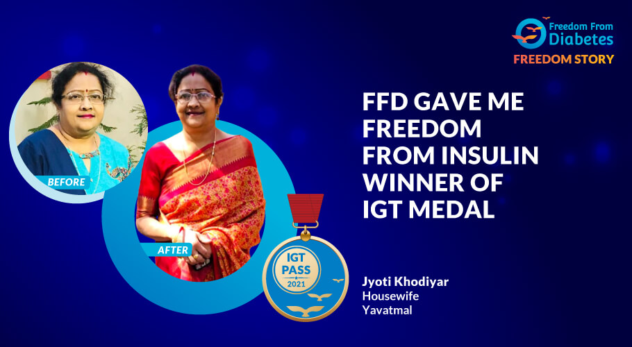 Jyoti Khodiyar: FFD Gave me Freedom from Insulin