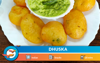Dhuska Recipe | Jharkhand Famous street food | Dhuska Recipe Step by Step