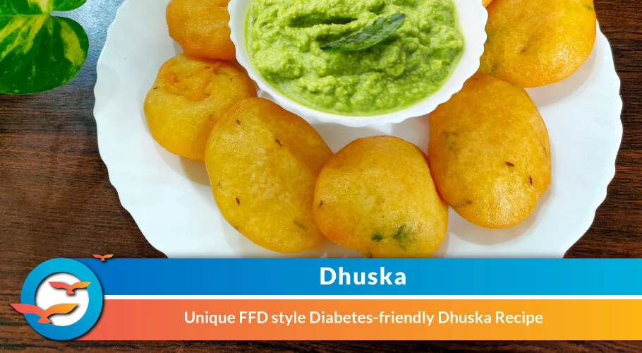 How to make Dhuska for diabetes