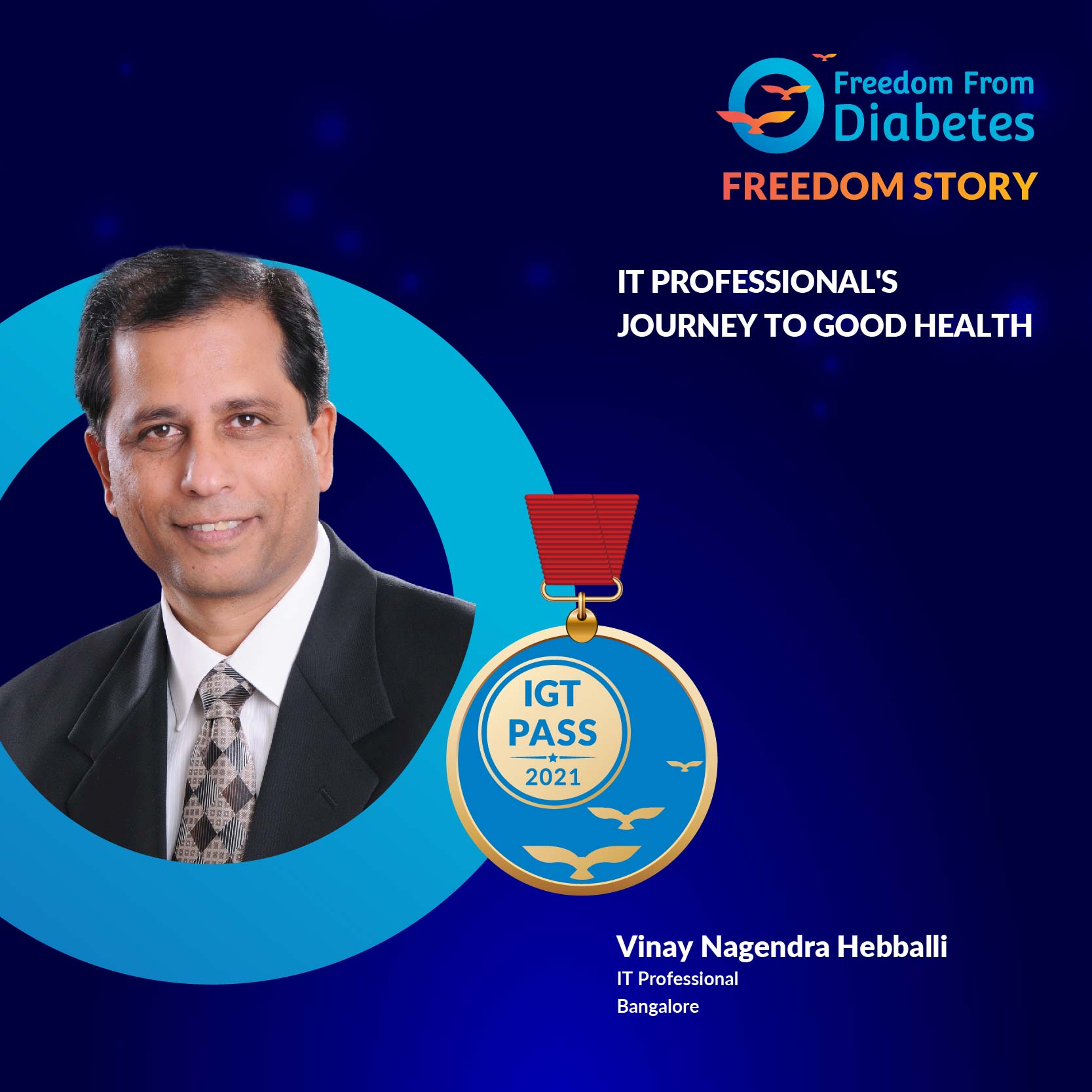 Vinay Hebballi: FFD taught me what is Good Health!
