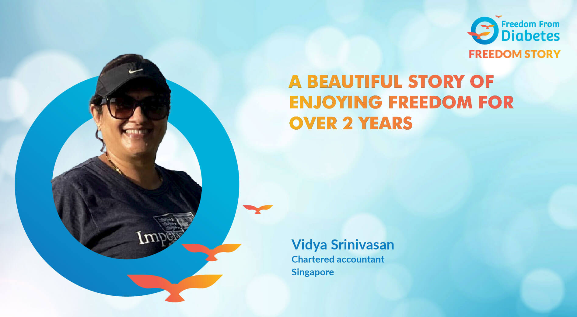 Vidya Srinivasan: Enjoying 2 years of Type 2 Diabetes Reversal