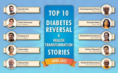 April 2022: Top 10 Diabetes Reversal and Health Transformation Stories