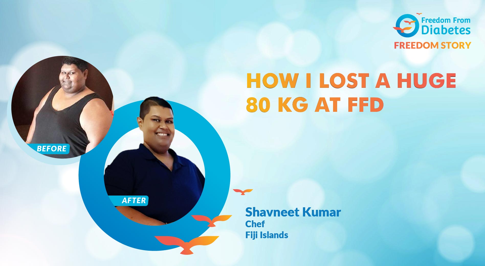My real life weight loss success story how I lost a huge 80 kg at FFD