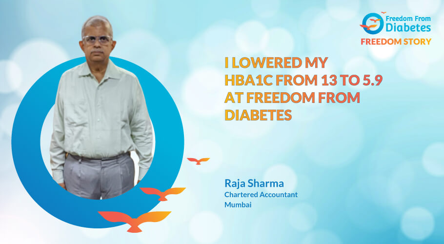 I lowered my HbA1c from 13 to 5.9