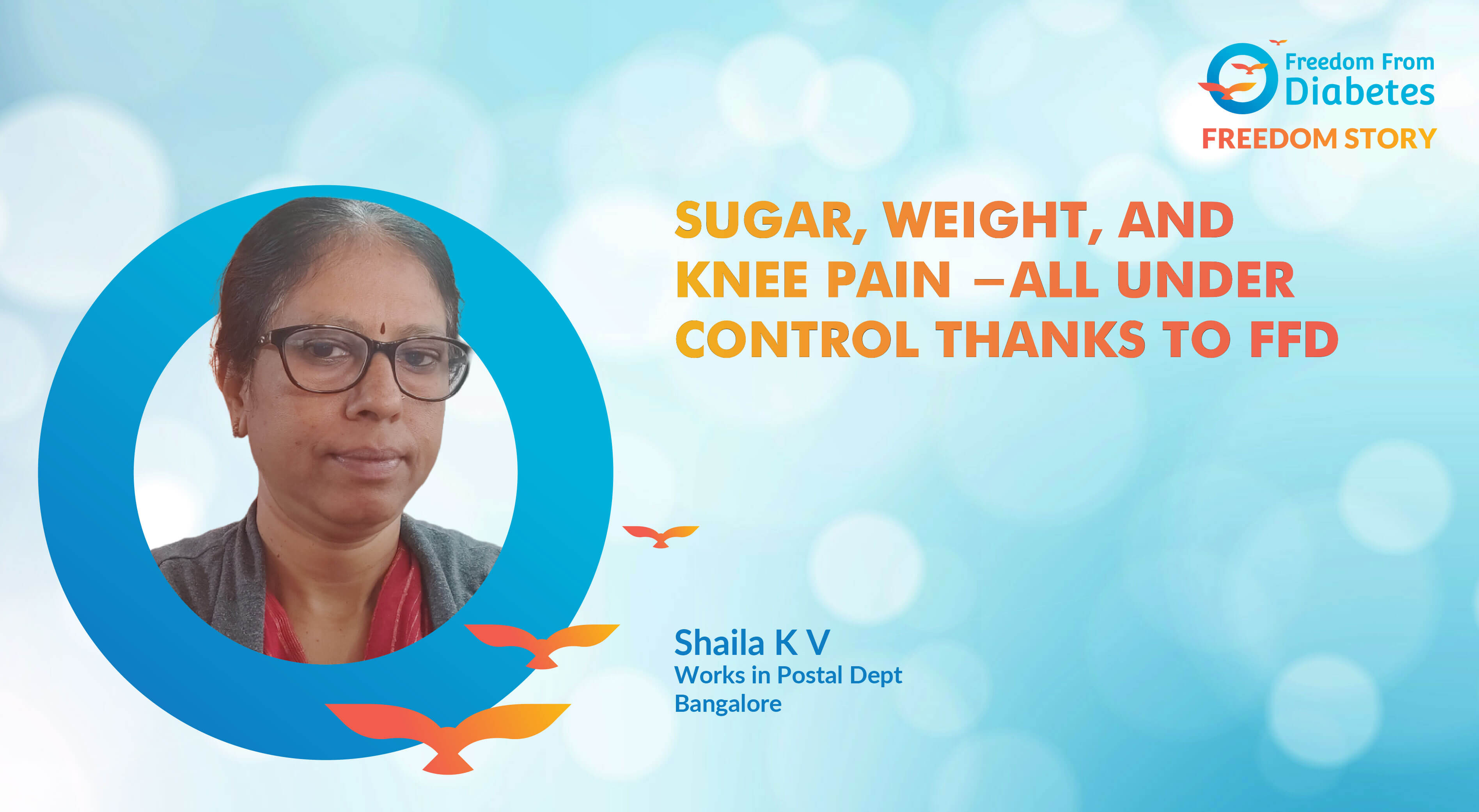 Sugar, weight, and knee pain- all under control