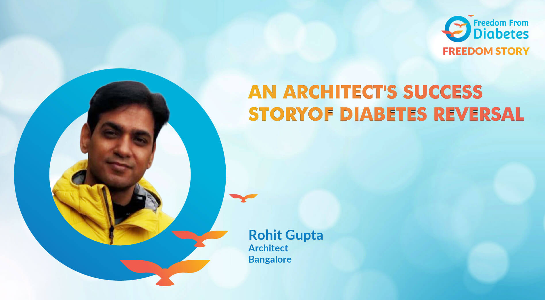 An Architect's success story of diabetes reversal