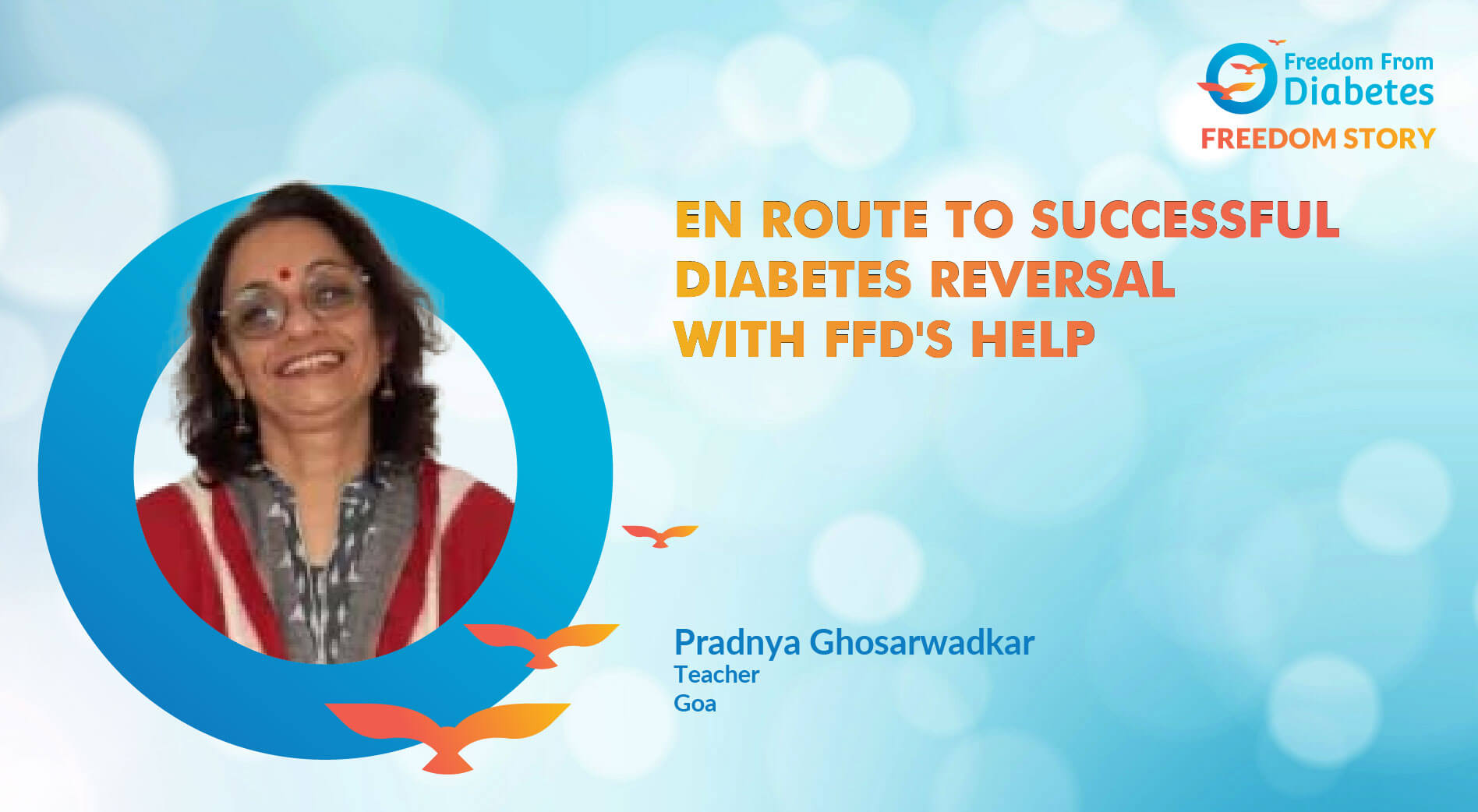 En route to successful diabetes reversal with FFD's help