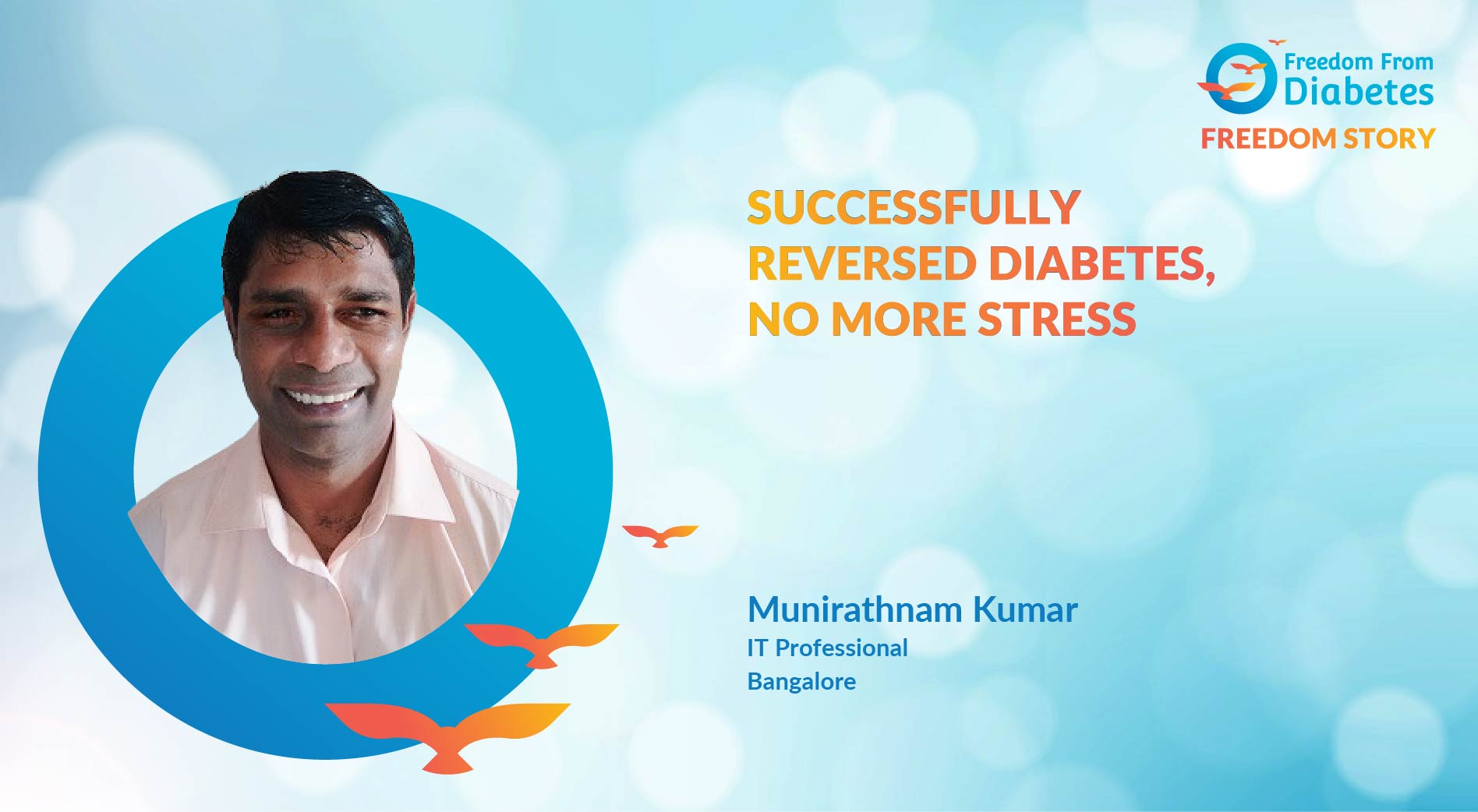 An IT Professional's diabetes success story from Bangalore