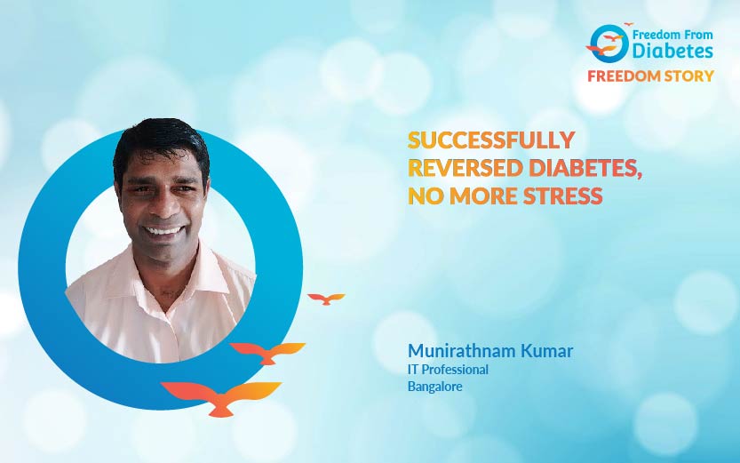 An IT Professional's diabetes success story from Bangalore
