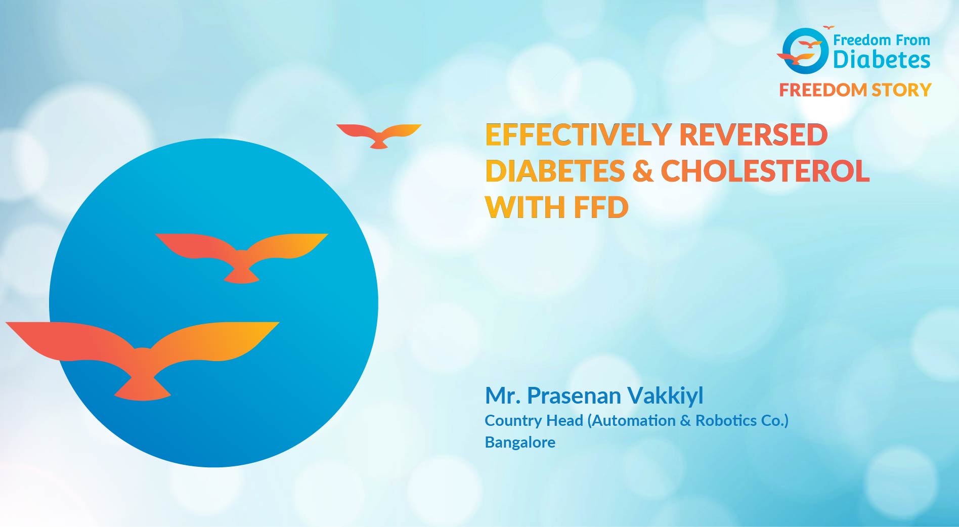 An inspirational diabetes reversal story from Bangalore