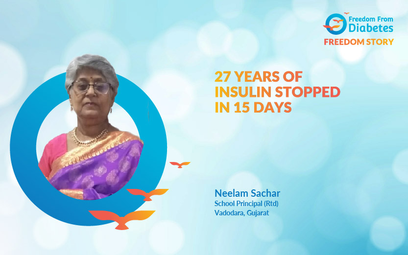 Neelam's inspirational diabetes reversal story from Gujarat