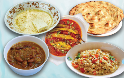 North Indian lunch recipes