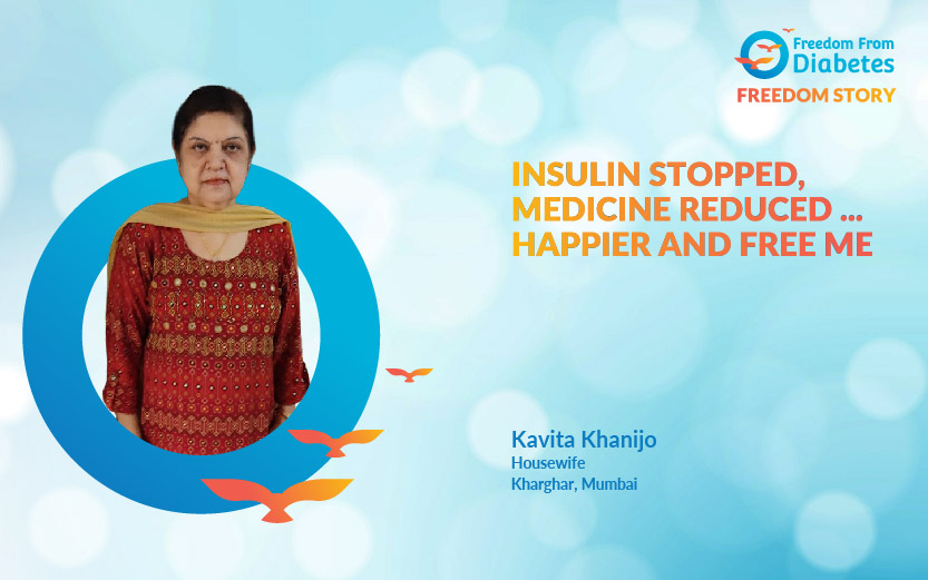 Kavita Khanijo: Diabetes reversal success story 