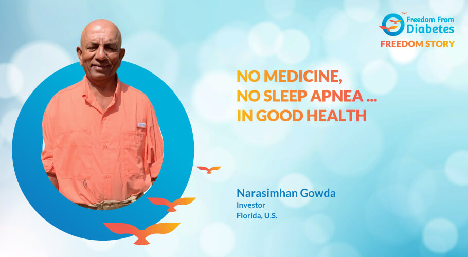 Narasimhan Gowda: Diabetes Success story
