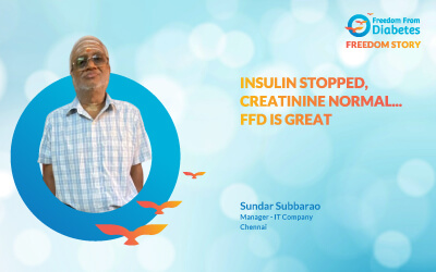 Sundar Subbarao: A miraculous diabetes reversal story