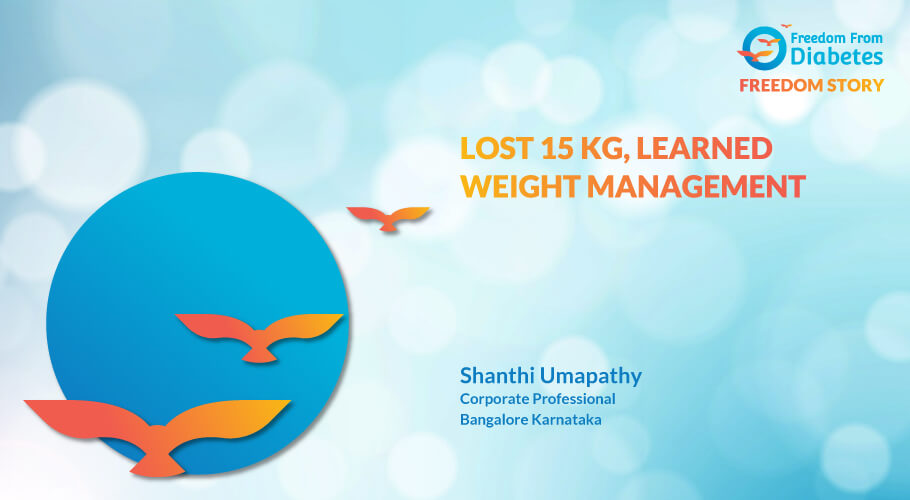 Shanthi Umapathy: A weight loss story from Bangalore