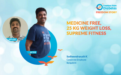 Sudheendranath K: Unbelievable weight loss story from Bangalore