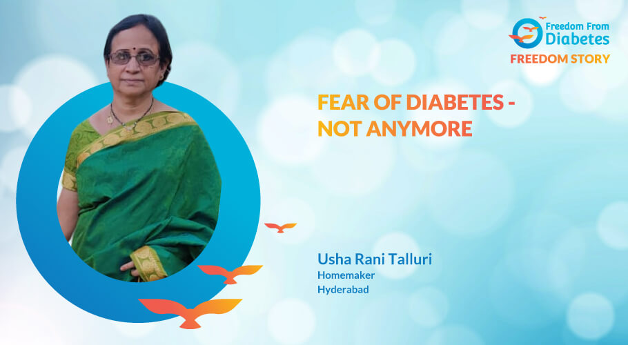 Usha Rani Talluri: FFD helped me pause-Pre-diabetes