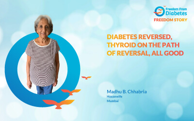 Diabetes reversed, thyroid on the path of reversal, all good