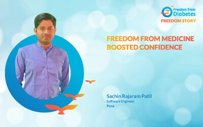 Sachin Rajaram Patil, 33 years, Software Engineer, Pune, diabetes reversal