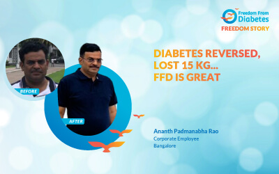 Ananth Padmanabha Rao: An exceptional story of weight loss and medicine freedom