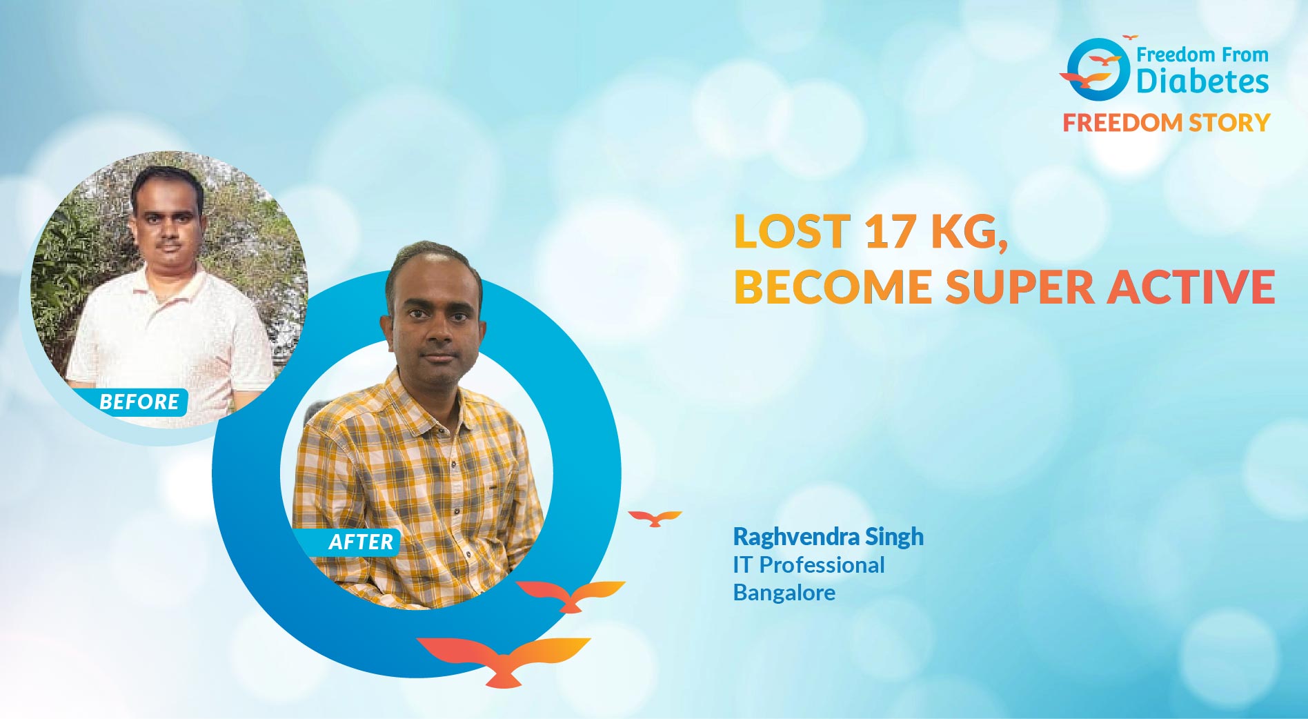 Raghvendra Singh: An extraordinary weight loss story