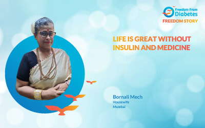 Life is great without insulin and medicine
