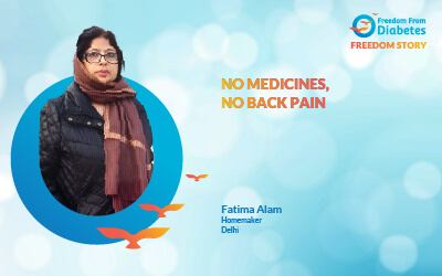 No medicines, no back pain