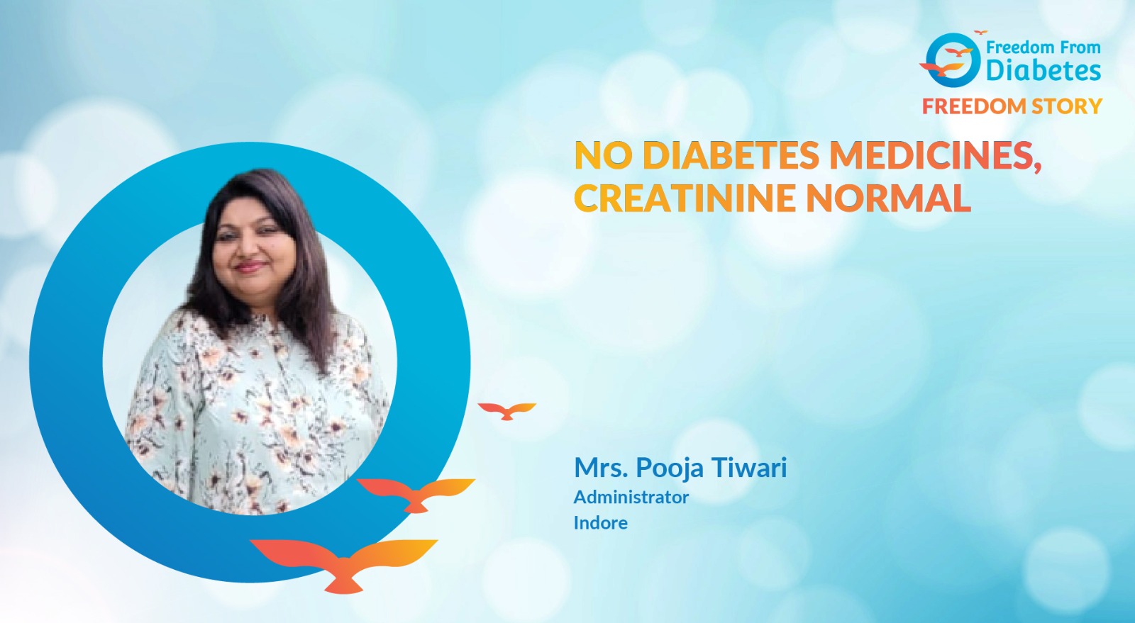 Pooja Tiwari: Diabetes and co-morbidity reversal story