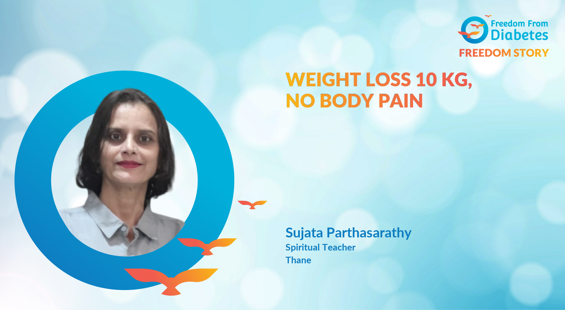 Sujata Parthasarathy: A superb weight loss story from Thane