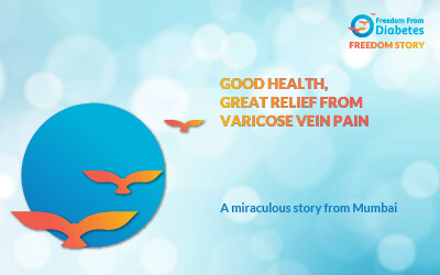 Good health, great relief from varicose vein pain 