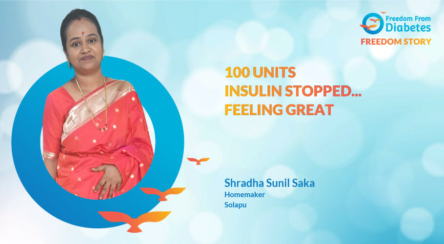 Shradha Sunil Saka: A story of insulin terminator
