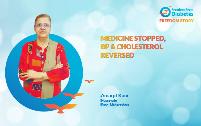 Medicine stopped, BP and cholesterol reversed