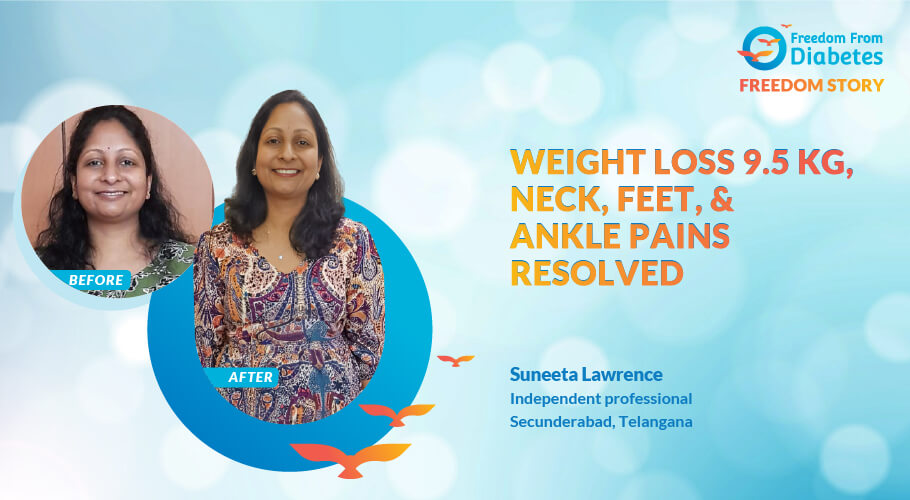Suneeta Lawrence: The best pain relief and weight loss story