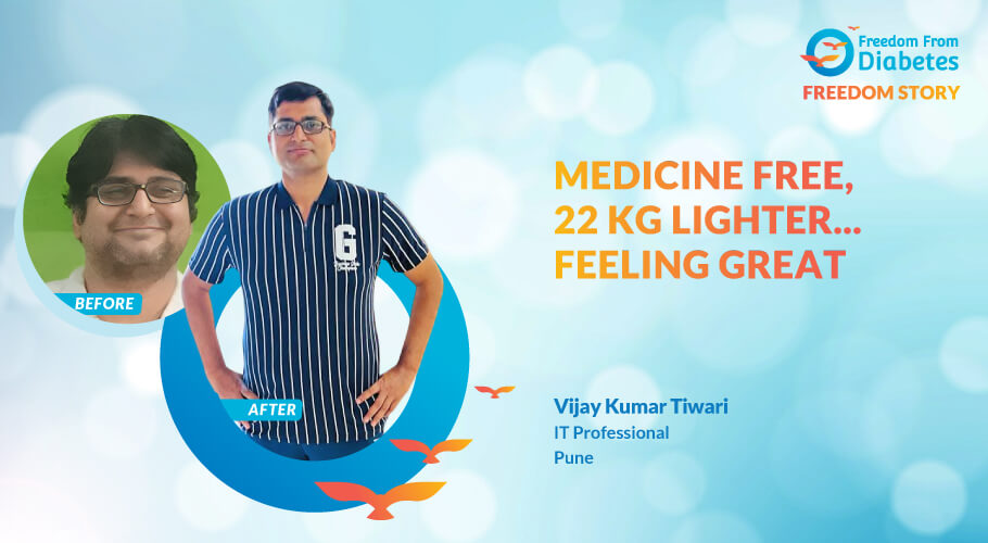 Vijay Kumar Tiwari: My story of diabetes reversal and supreme fitness