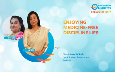 Enjoying medicine-free discipline life