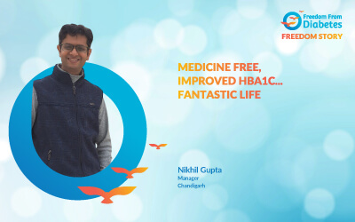 Medicine free, improved HbA1c... fantastic life