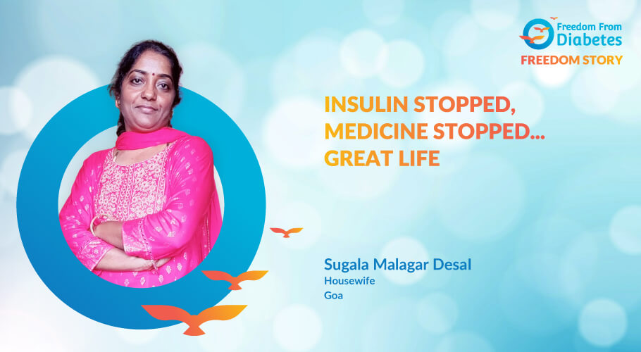 An inspiring diabetes reversal story from Goa
