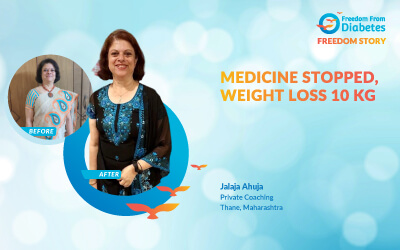 Medicine stopped, weight loss 10 kg